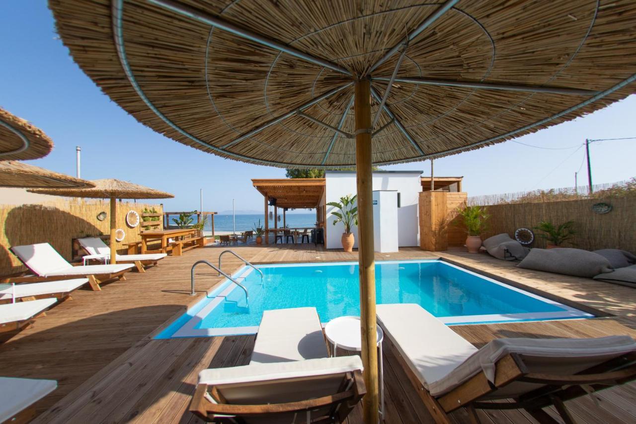 Logos Beach Village Theológos Esterno foto