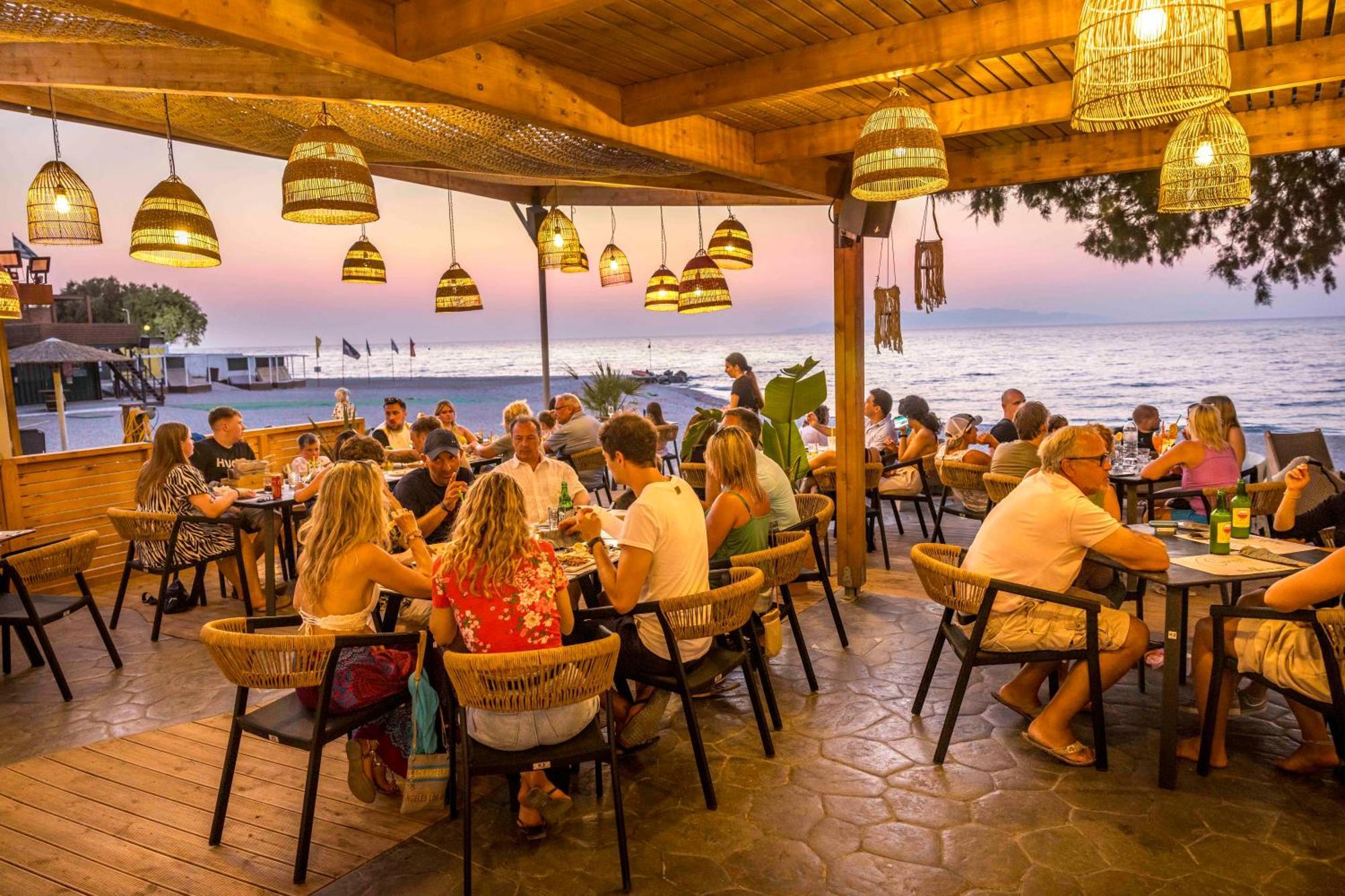 Logos Beach Village Theológos Esterno foto